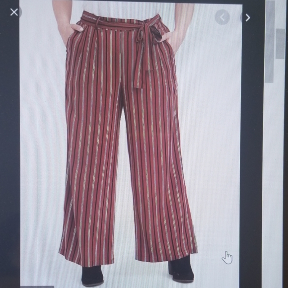 torrid Pants - Torrid Challis Tie Front Wide Leg Pant NWOT